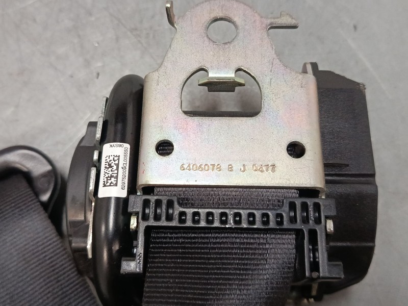 Recambio de cinturon seguridad trasero derecho para citroën c3 iii (sx) 1.2 thp 110 referencia OEM IAM 98265757XX  