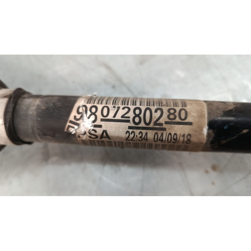 Recambio de transmision delantera izquierda para citroën c3 iii (sx) 1.2 thp 110 referencia OEM IAM 9807280280  