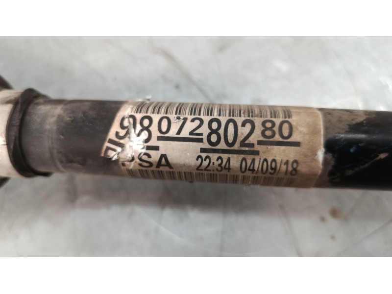 Recambio de transmision delantera izquierda para citroën c3 iii (sx) 1.2 thp 110 referencia OEM IAM 9807280280  