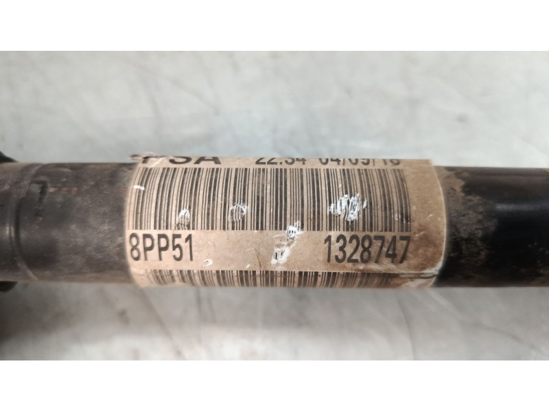 Recambio de transmision delantera izquierda para citroën c3 iii (sx) 1.2 thp 110 referencia OEM IAM 9807280280  
