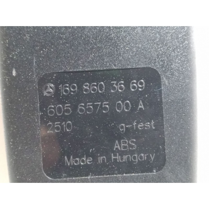 Recambio de anclaje cinturon trasero central para mercedes-benz clase b sports tourer (w245) b 160 (245.231) referencia OEM IAM 