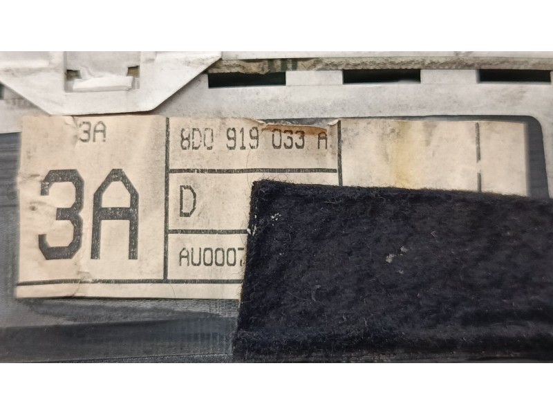Recambio de cuadro instrumentos para audi a4 b5 (8d2) 1.9 tdi referencia OEM IAM   