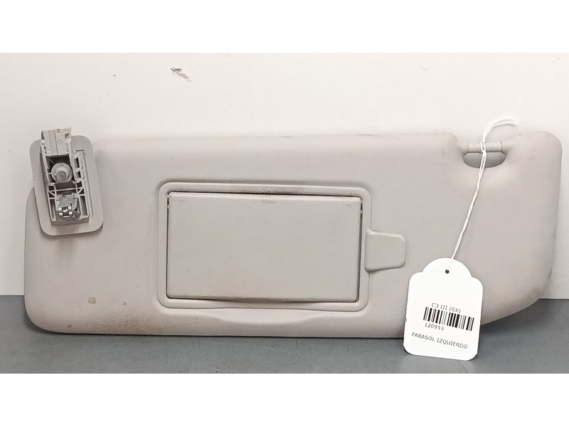Recambio de parasol izquierdo para citroën c3 iii (sx) 1.2 thp 110 referencia OEM IAM 96738898BJ  