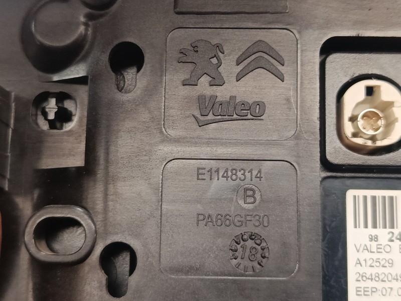 Recambio de pantalla multifuncion para citroën c3 iii (sx) 1.2 thp 110 referencia OEM IAM 982429858000 98261544XU00 