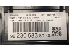 Recambio de cuadro instrumentos para citroën c3 iii (sx) 1.2 thp 110 referencia OEM IAM 982305838000   2
