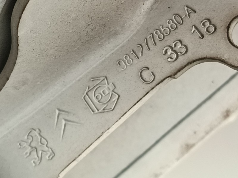 Recambio de capo para citroën c3 iii (sx) 1.2 thp 110 referencia OEM IAM 9812723280  