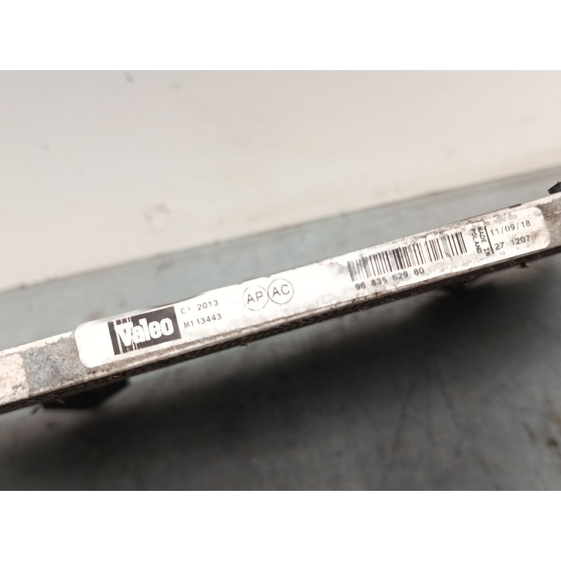 Recambio de radiador a/a /condensador para citroën c3 iii (sx) 1.2 thp 110 referencia OEM IAM 9683562980  