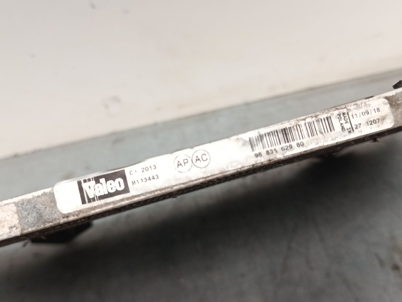 Recambio de radiador a/a /condensador para citroën c3 iii (sx) 1.2 thp 110 referencia OEM IAM 9683562980  