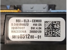 Recambio de bsi para citroën c3 iii (sx) 1.2 thp 110 referencia OEM IAM 981985128001 BSI EL3 CEM00  2