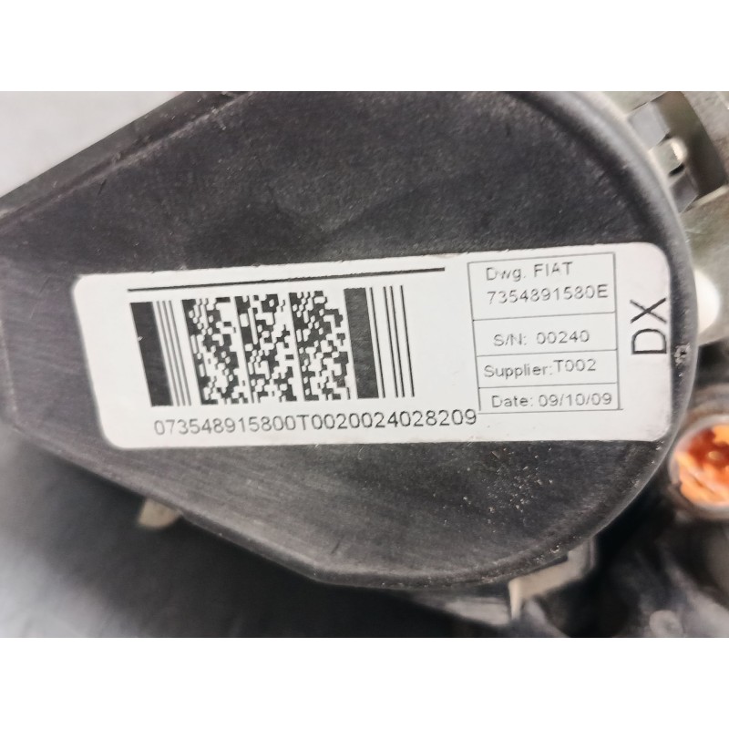 Recambio de cinturon seguridad delantero derecho para fiat fiorino monospace (225_) 1.3 jtd multijet (225bxb1a, 225bxb11) refere