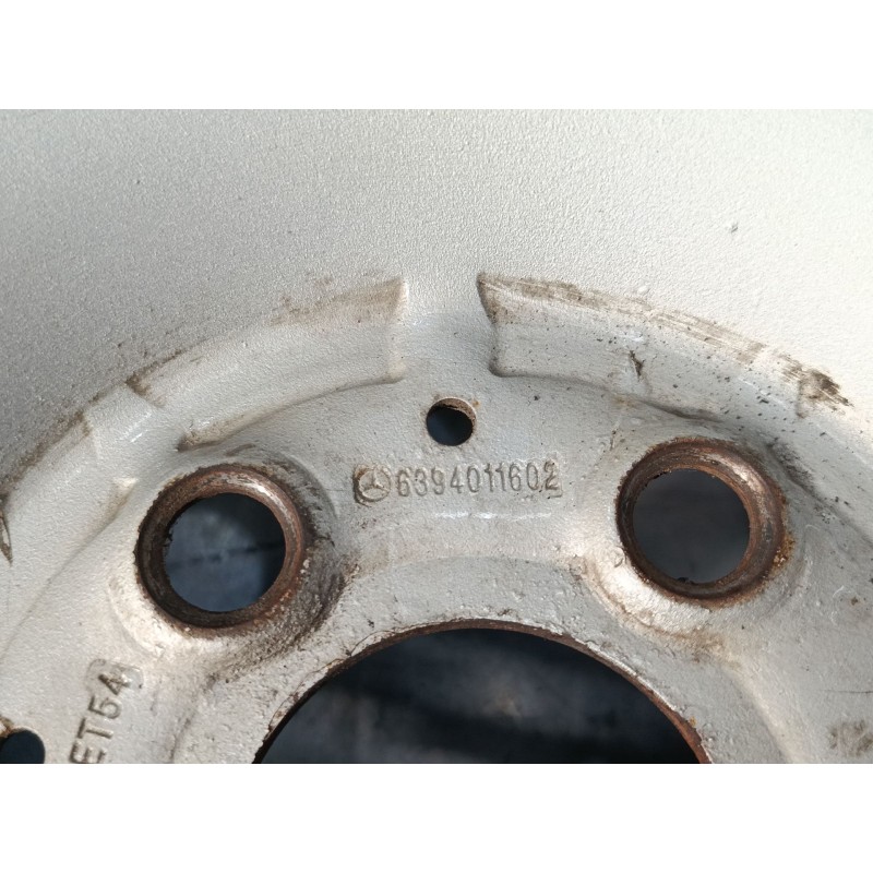 Recambio de llanta chapa 16´´ para mercedes-benz vito / mixto furgoneta (w639) 109 cdi (639.601, 639.603, 639.605) referencia OE