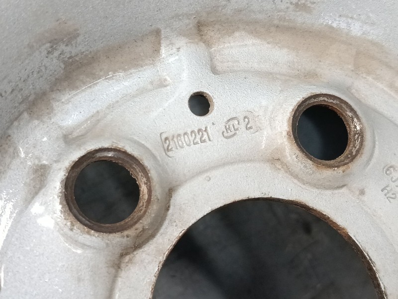 Recambio de llanta chapa 16´´ para mercedes-benz vito / mixto furgoneta (w639) 109 cdi (639.601, 639.603, 639.605) referencia OE