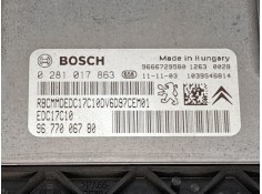 Recambio de centralita motor uce para peugeot partner tepee 1.6 hdi / bluehdi 75 referencia OEM IAM 9677006780 0281017863  2