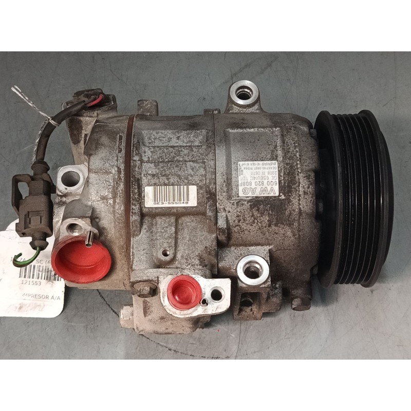 Recambio de compresor a/a para seat ibiza iv sc (6j1, 6p5) 1.9 tdi referencia OEM IAM 6Q0820808F  