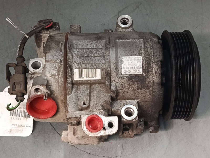 Recambio de compresor a/a para seat ibiza iv sc (6j1, 6p5) 1.9 tdi referencia OEM IAM 6Q0820808F  