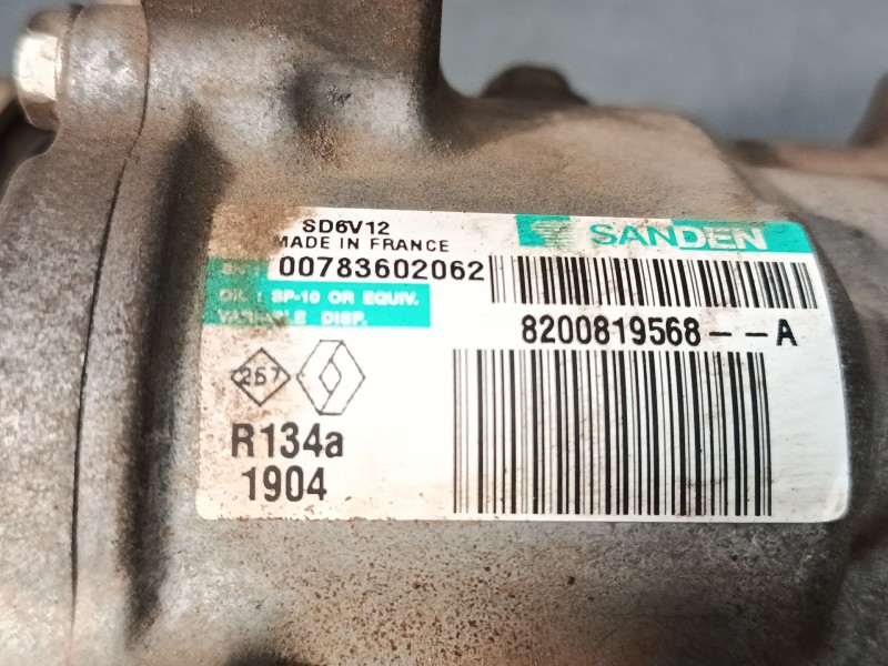 Recambio de compresor aire acondicionado para renault twingo ii (cn0_) 1.2 16v (cn04, cn0a, cn0b) referencia OEM IAM 8200819568A