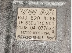 Recambio de compresor a/a para seat ibiza iv (6j5, 6p1) 1.2 referencia OEM IAM 6Q0820808E 6SEU14C  2