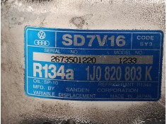 Recambio de compresor a/a para volkswagen new beetle (9c1, 1c1) 1.9 tdi referencia OEM IAM 1J0820803K   2