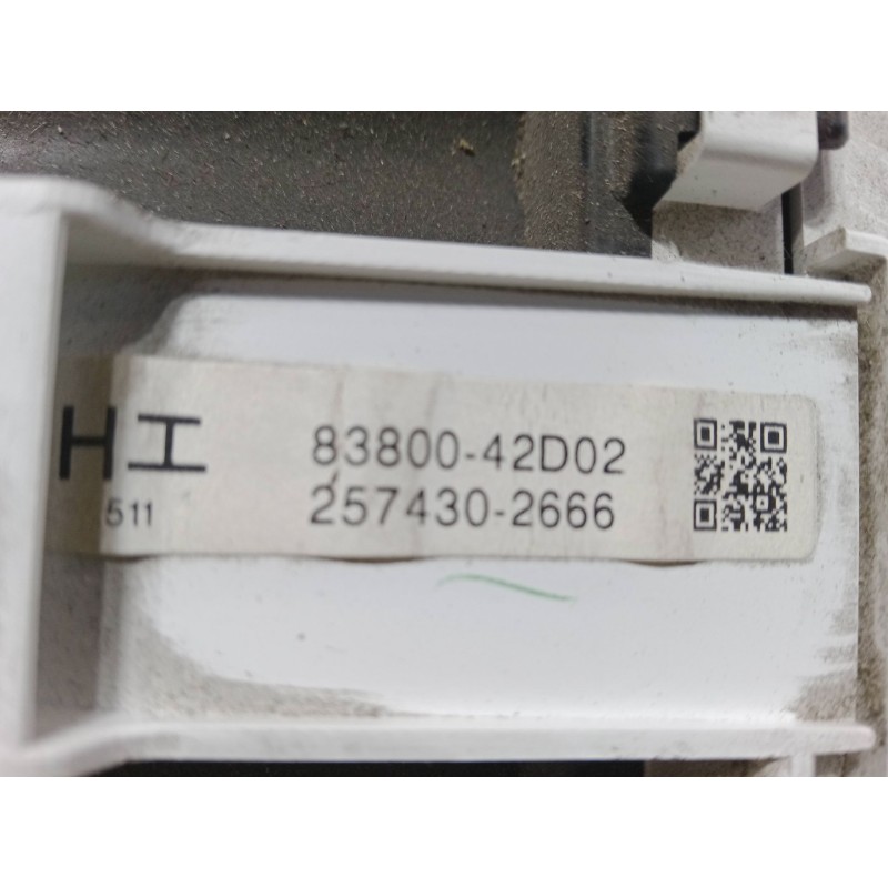 Recambio de cuadro instrumentos para toyota rav 4 iii (_a3_) 2.2 d 4wd (ala30_) referencia OEM IAM 83800-42D02.257430-2666  