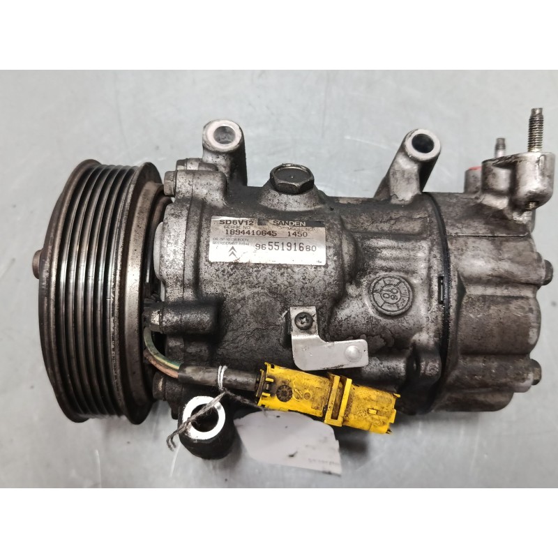 Recambio de compresor a/a para citroën c2 (jm_) 1.4 hdi referencia OEM IAM 9655191680 SD6V12 1450 