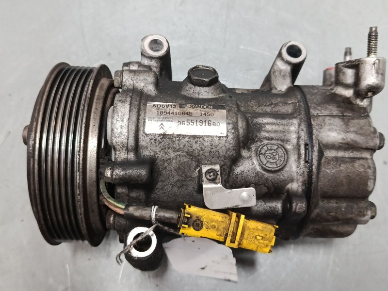 Recambio de compresor a/a para citroën c2 (jm_) 1.4 hdi referencia OEM IAM 9655191680 SD6V12 1450 
