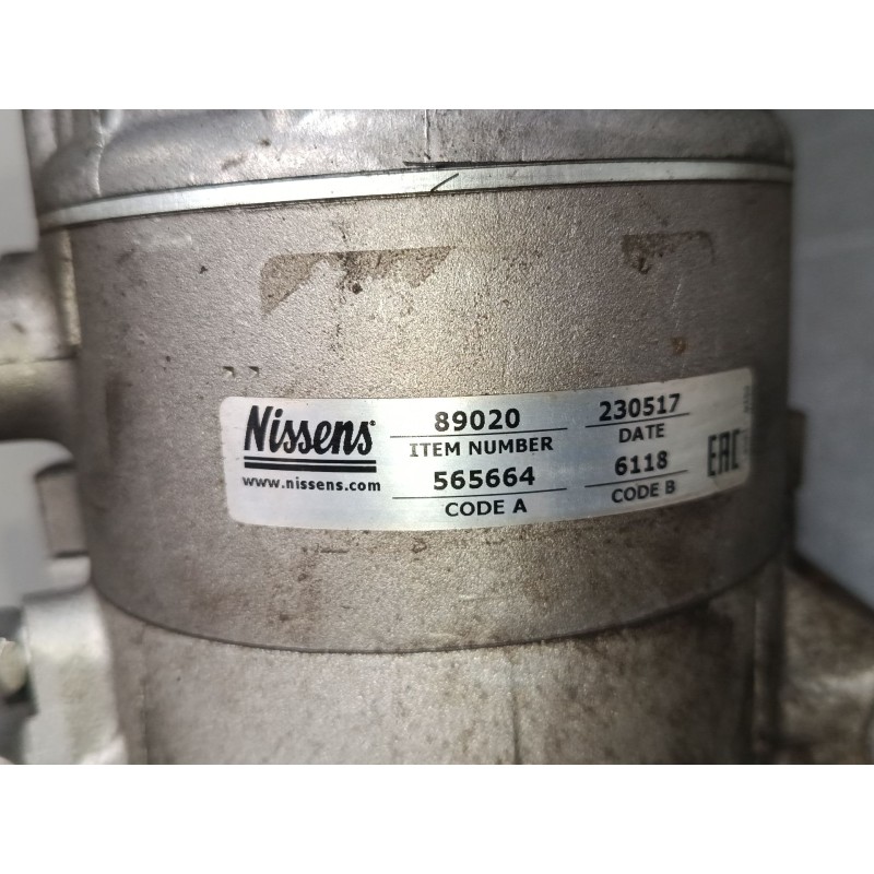 Recambio de compresor a/a para volkswagen polo v (6r1, 6c1) 1.2 tdi referencia OEM IAM NISSENS 89020  