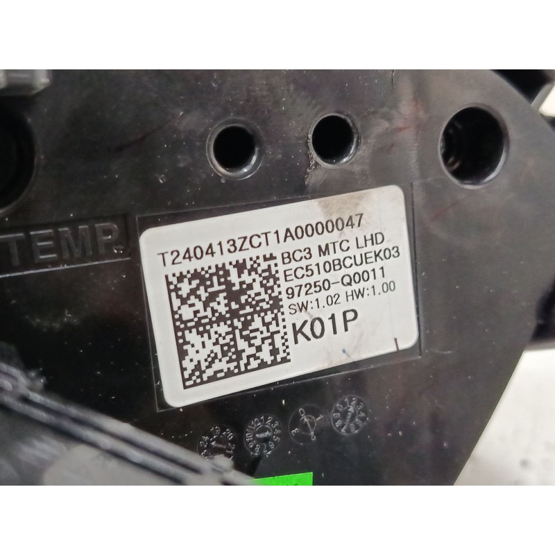 Recambio de mando calefaccion / a/a para hyundai i20 iii (bc3, bi3) 1.2 1.2 referencia OEM IAM 97250Q0011  