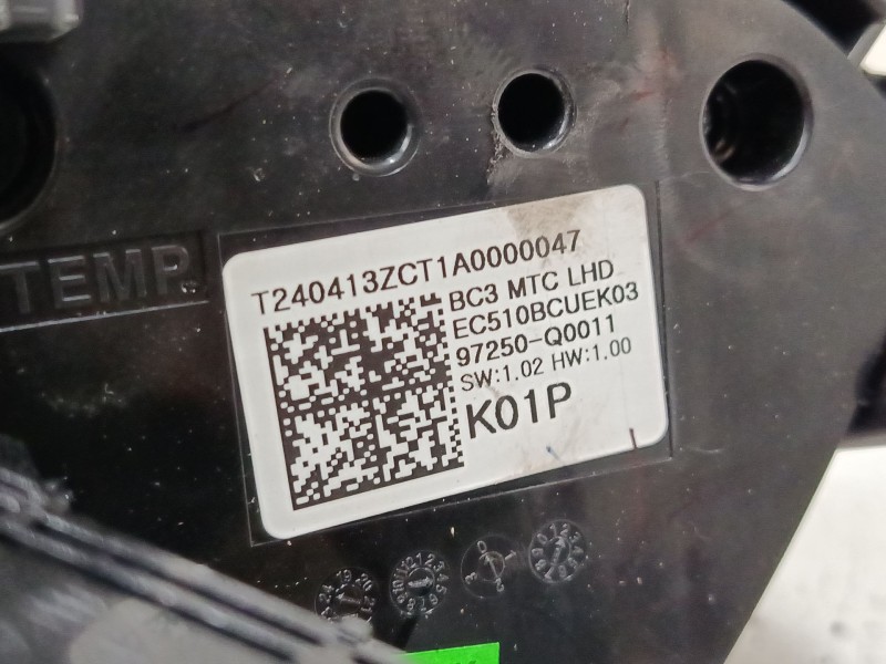 Recambio de mando calefaccion / a/a para hyundai i20 iii (bc3, bi3) 1.2 1.2 referencia OEM IAM 97250Q0011  