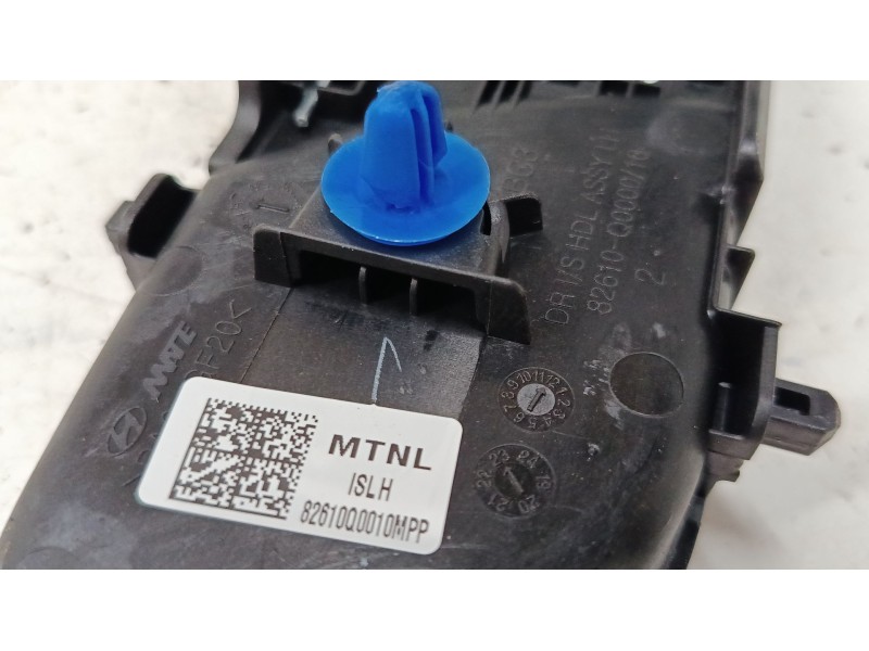 Recambio de maneta interior trasera izquierda para hyundai i20 iii (bc3, bi3) 1.2 1.2 referencia OEM IAM 82610Q0010MPP  