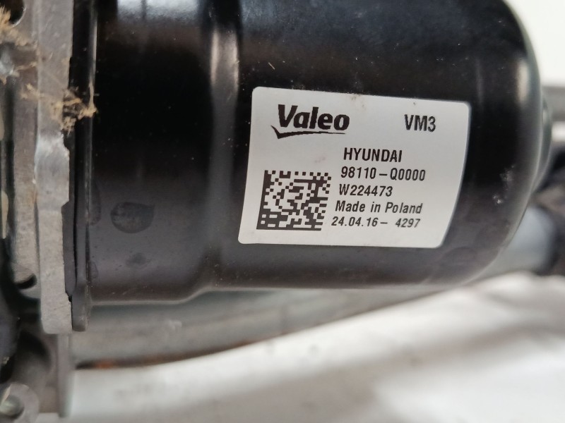 Recambio de motor limpia delantero para hyundai i20 iii (bc3, bi3) 1.2 1.2 referencia OEM IAM 98110Q0000  