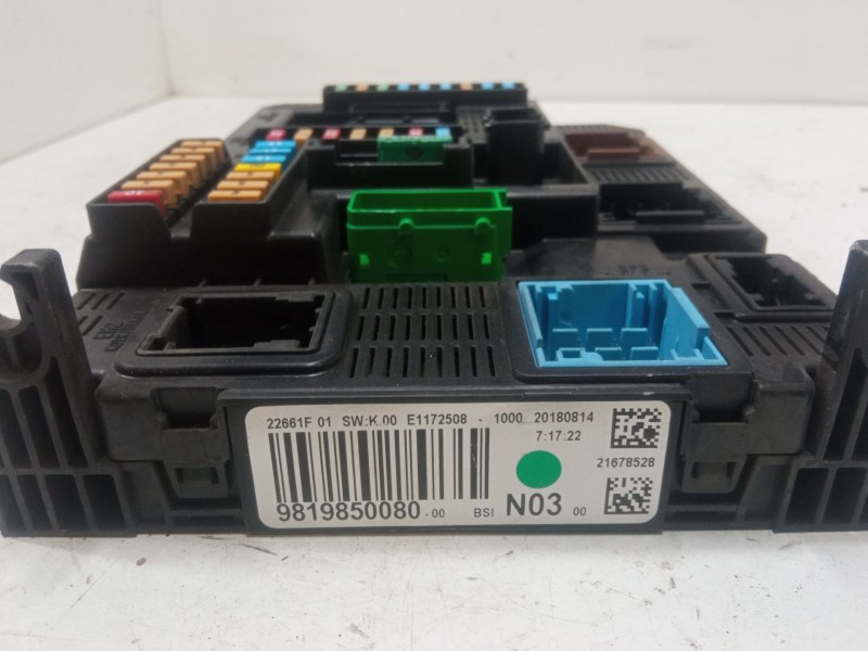 Recambio de bsi para peugeot 208 i (ca_, cc_) 1.2 puretech 82 referencia OEM IAM 9819850080  