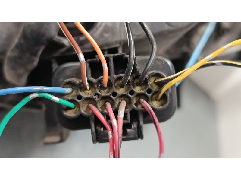 Recambio de faro izquierdo para mitsubishi outlander ii (cw_w) 2.0 di-d (cw8w) referencia OEM IAM 8301A159  