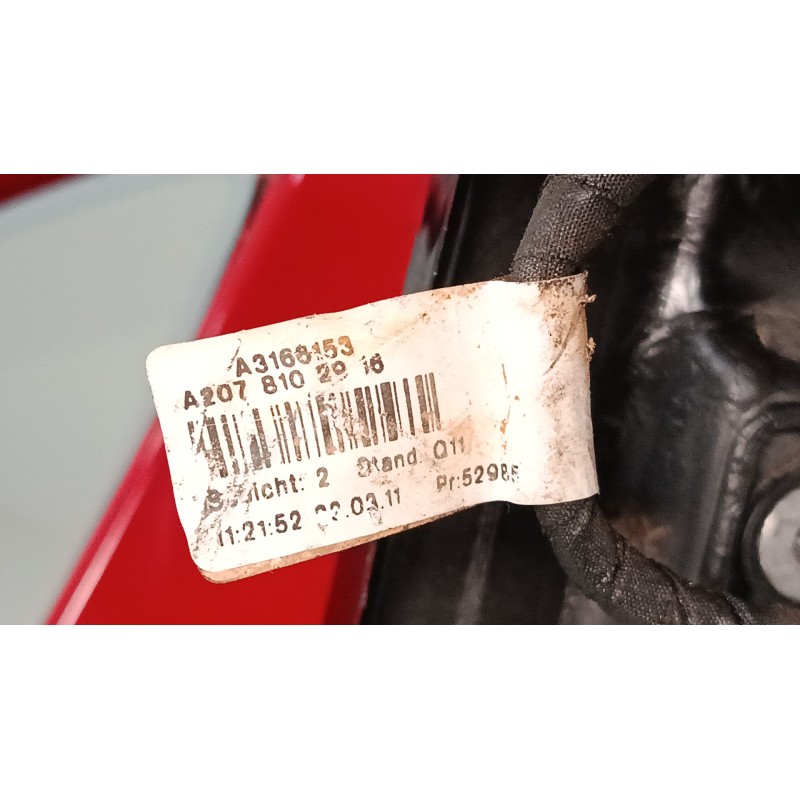 Recambio de retrovisor electrico izquierdo para mercedes-benz clase e descapotable (a207) e 220 cdi / bluetec / d (207.402, 207.