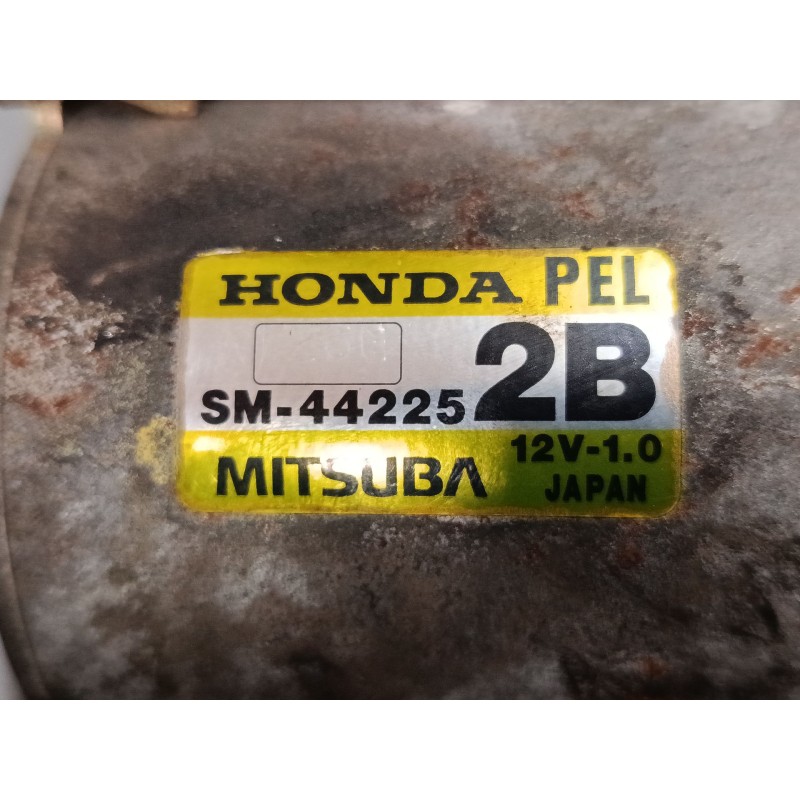 Recambio de motor arranque para honda hr-v (gh_) 1.6 16v 4wd (gh2, gh4) referencia OEM IAM SM44225 SM442252B 