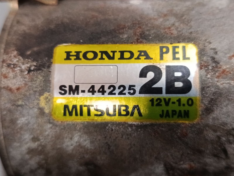 Recambio de motor arranque para honda hr-v (gh_) 1.6 16v 4wd (gh2, gh4) referencia OEM IAM SM44225 SM442252B 