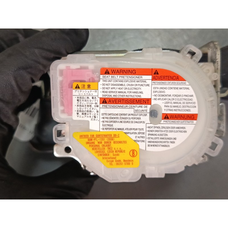 Recambio de cinturon seguridad delantero izquierdo para suzuki sx4 (ey, gy) 1.9 ddis (rw 419d) referencia OEM IAM 8494079J2L  