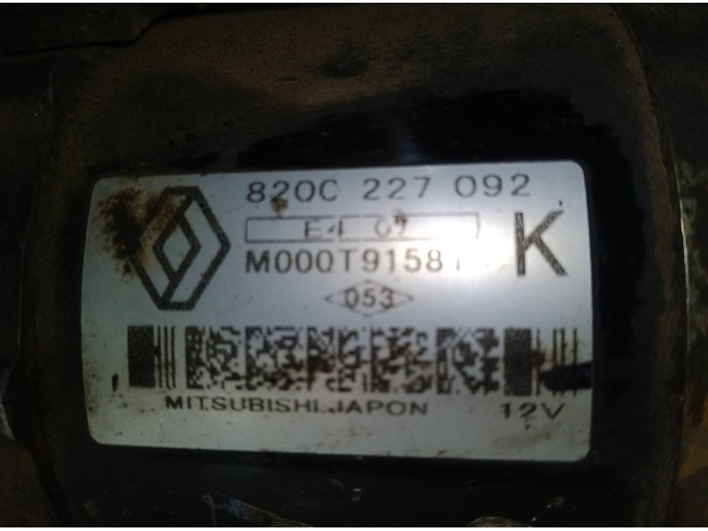 Recambio de motor arranque para renault kangoo (kc0/1_) 1.5 dci (kc08, kc09) referencia OEM IAM   