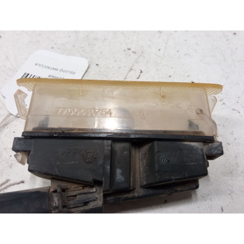 Recambio de piloto matricula para renault clio ii (bb_, cb_) 1.2 (bb0a, bb0f, bb10, bb1k, bb28, bb2d, bb2h, cb0a,... referencia 
