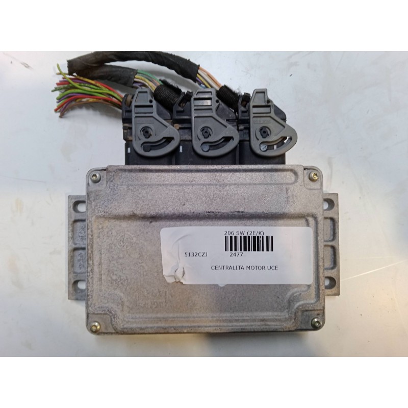 Recambio de centralita motor uce para peugeot 206 sw (2e/k) 1.4 16v referencia OEM IAM SW16712054 IAW 6LP2.03 SW9654722680