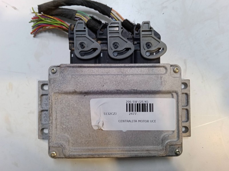Recambio de centralita motor uce para peugeot 206 sw (2e/k) 1.4 16v referencia OEM IAM SW16712054 IAW 6LP2.03 SW9654722680