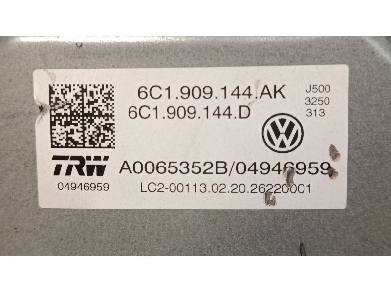 Recambio de columna direccion para skoda fabia iii (nj3) 1.0 referencia OEM IAM 6C1909144AK    6C1909144D 6C1423510CE 