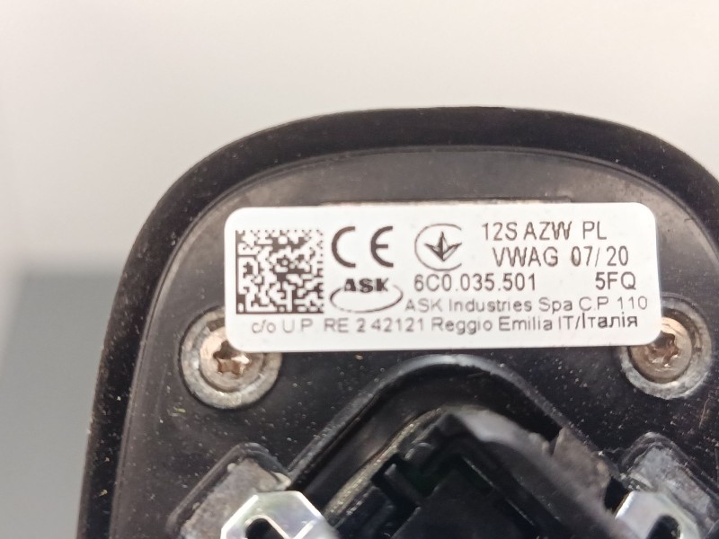 Recambio de antena para skoda fabia iii (nj3) 1.0 referencia OEM IAM 6C00355015FQ  