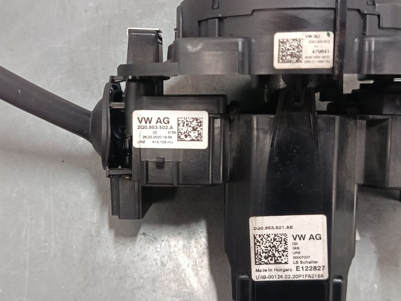 Recambio de mando luces para skoda fabia iii (nj3) 1.0 referencia OEM IAM 2Q0953502A 2Q0953521AE 
