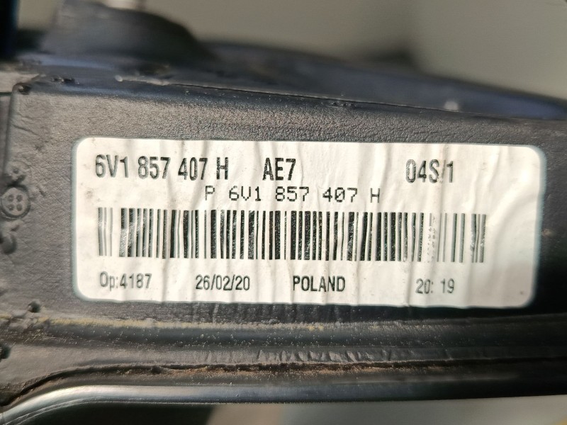 Recambio de retrovisor electrico izquierdo para skoda fabia iii (nj3) 1.0 referencia OEM IAM 6V1857407H  