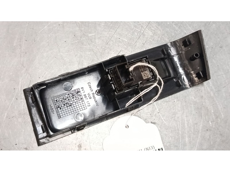 Recambio de mando elevalunas delantero derecho para skoda fabia iii (nj3) 1.0 referencia OEM IAM 6V0959855  
