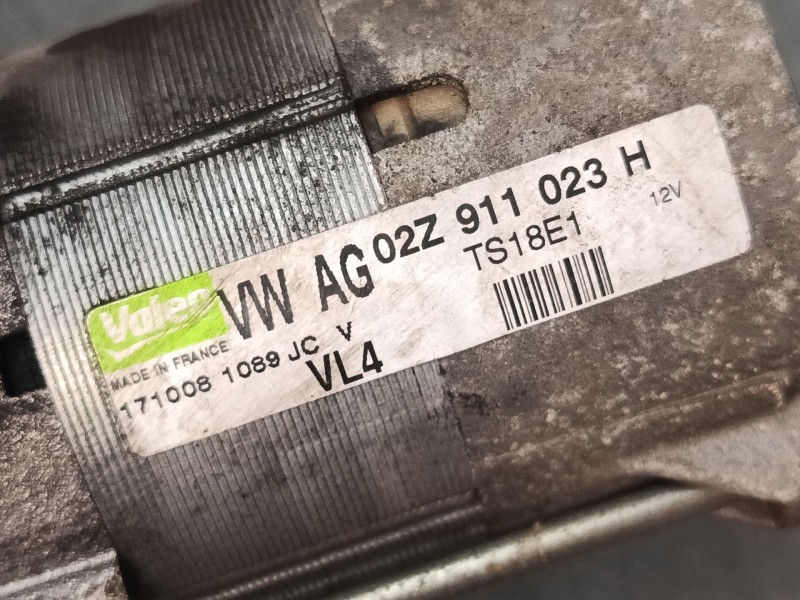 Recambio de motor arranque para seat ibiza iv sc (6j1, 6p5) 1.9 tdi referencia OEM IAM 02Z911023H  