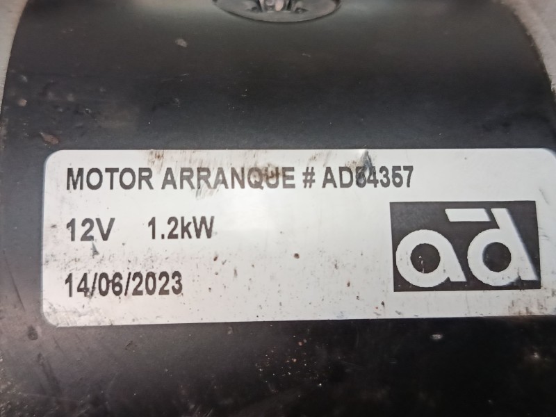 Recambio de motor arranque para renault 4 (112_) 1.1 (1128, s128) referencia OEM IAM AD84357  