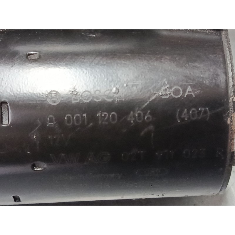 Recambio de motor arranque para seat cordoba (6l2) 1.4 16v referencia OEM IAM 001 120406 (407)  