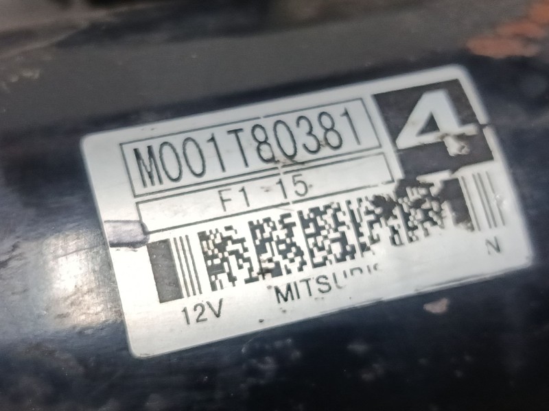 Recambio de motor arranque para peugeot 206 hatchback (2a/c) 2.0 hdi 90 referencia OEM IAM M001T80381  