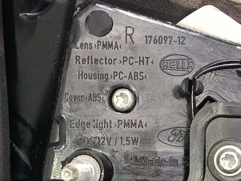 Recambio de piloto trasero porton derecho para ford s-max (wa6) 2.0 tdci referencia OEM IAM AM2113A602AF  